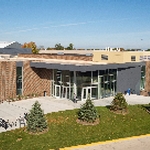 Exterior of expansion of the recreation center